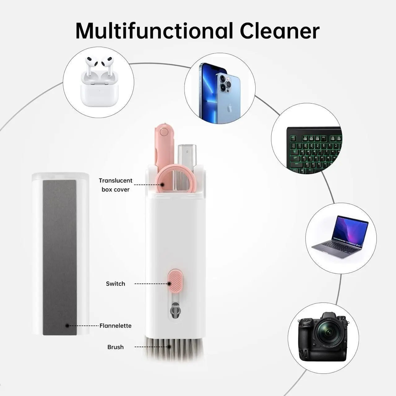 7 in 1 Electronic Cleaner Kit with Brush zavtyu-cr